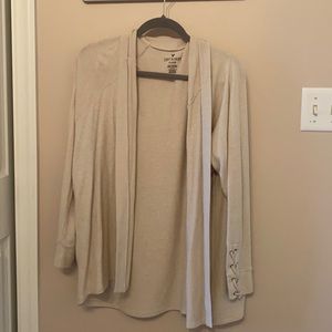AE soft and sexy open long sweater